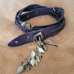 Kari Lynn Bianchi leather wrap bracelet